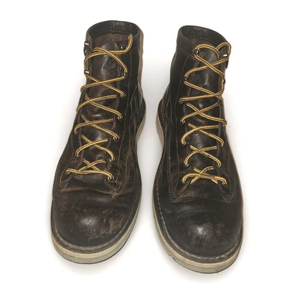 Danner Authentic Boots Men’s 6” Bull Run Round Toe Brown Cristy US 13D - *READ* main image 5